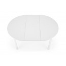 Стол обеденный HALMAR RINGO белый/белый 102-142/102